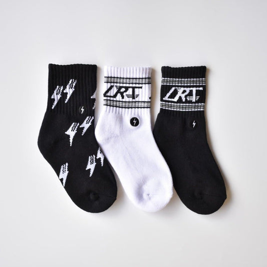3-Pack Classic Rock Socks