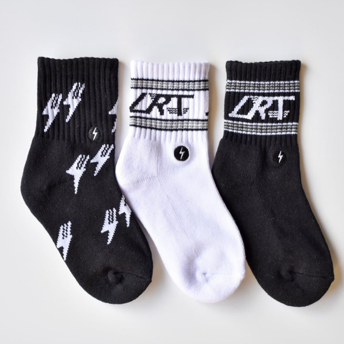 3-Pack Classic Rock Socks