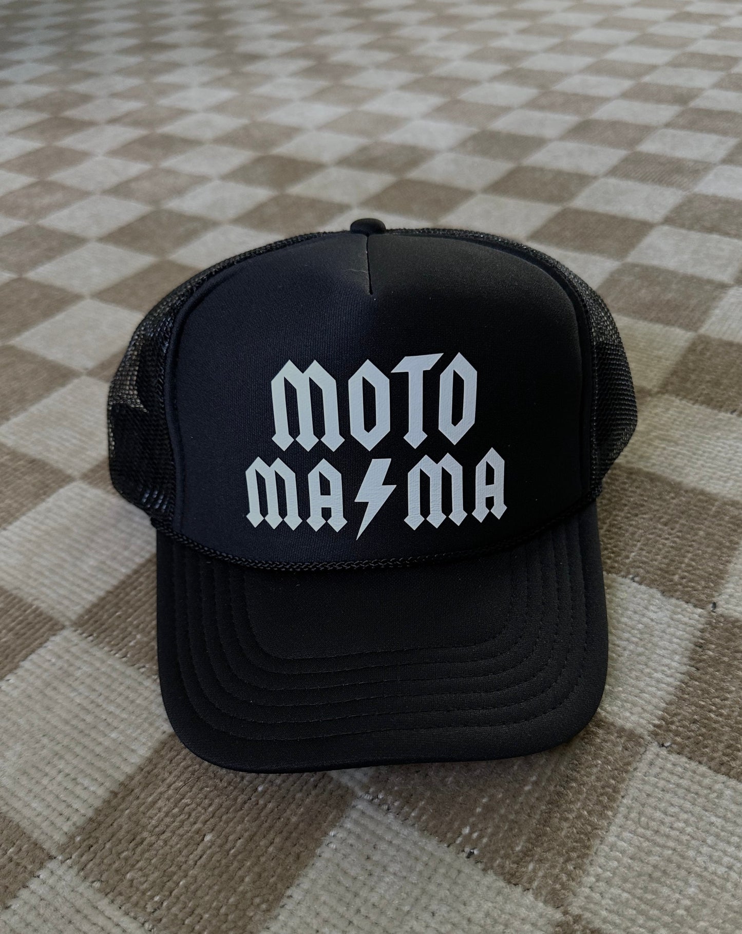 Moto Mama Bolt Trucker Hat