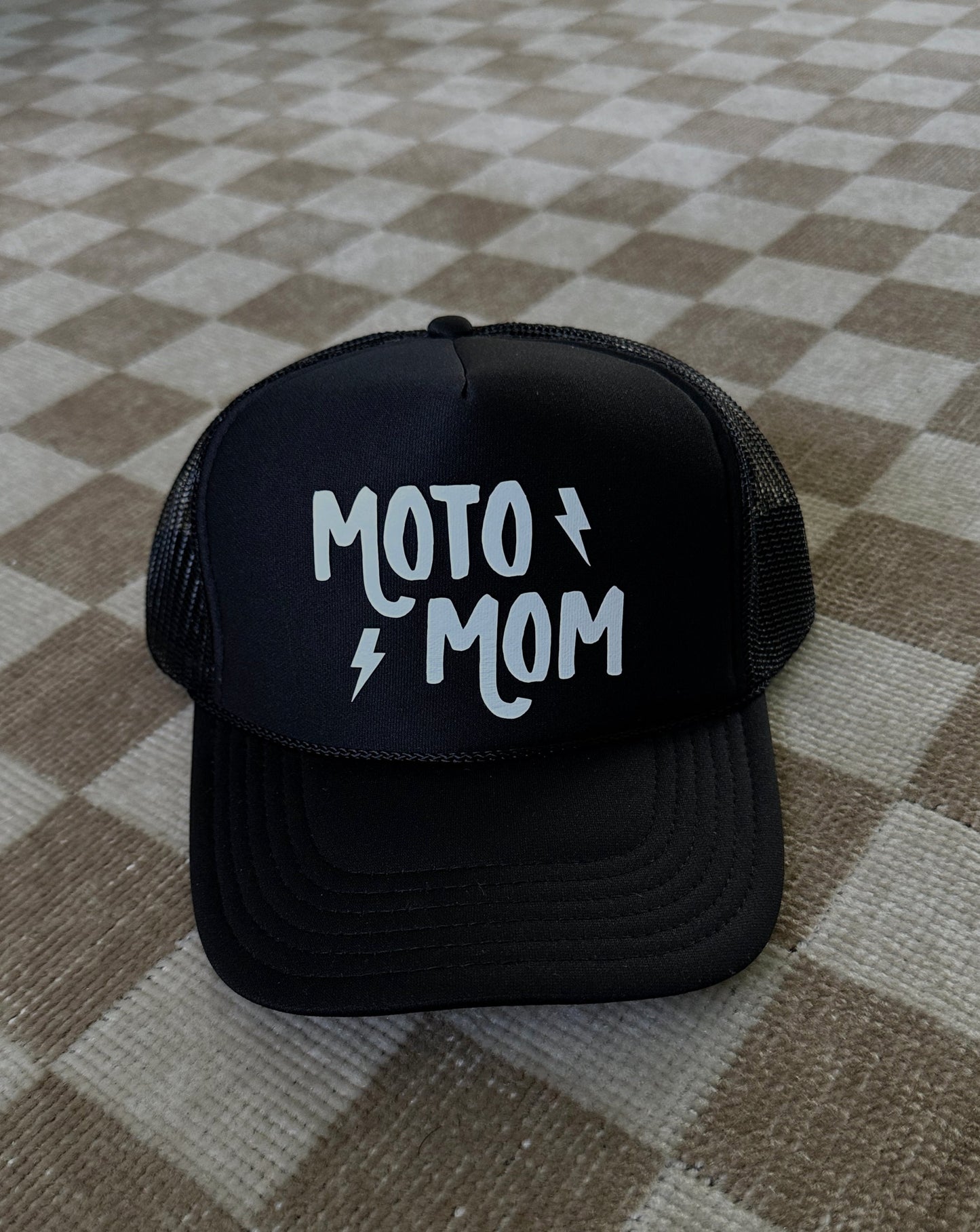 Moto Mom Trucker Hat