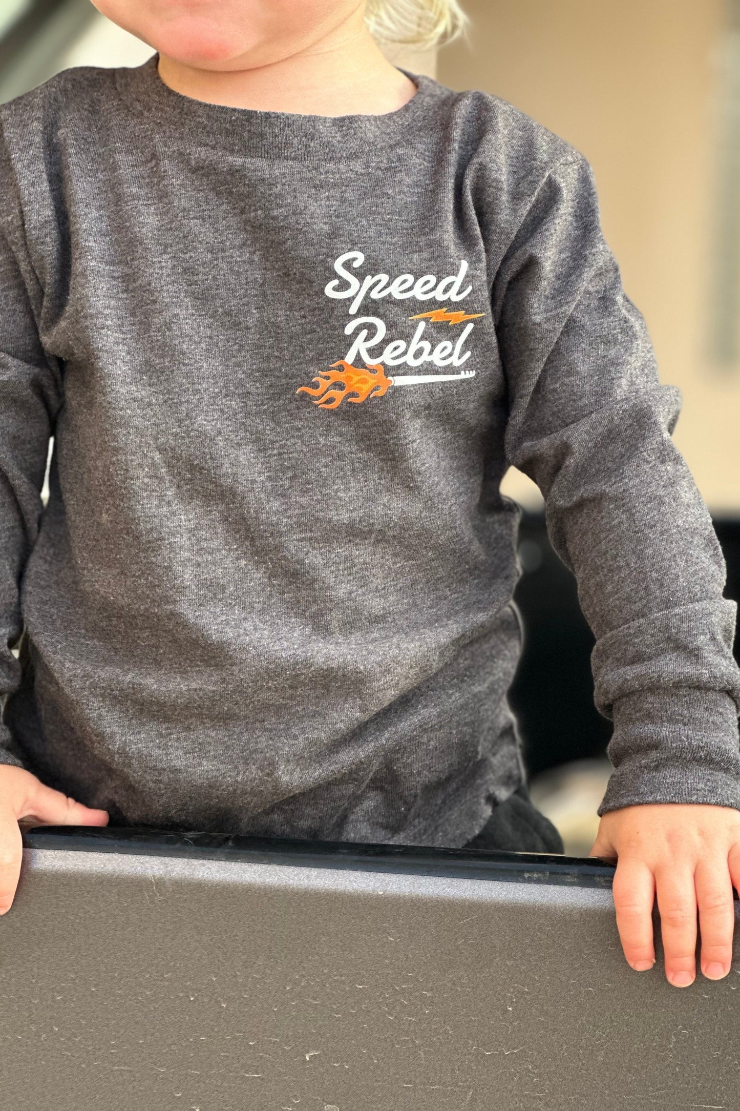 Speed Rebel - Dark Grey Long Sleeve