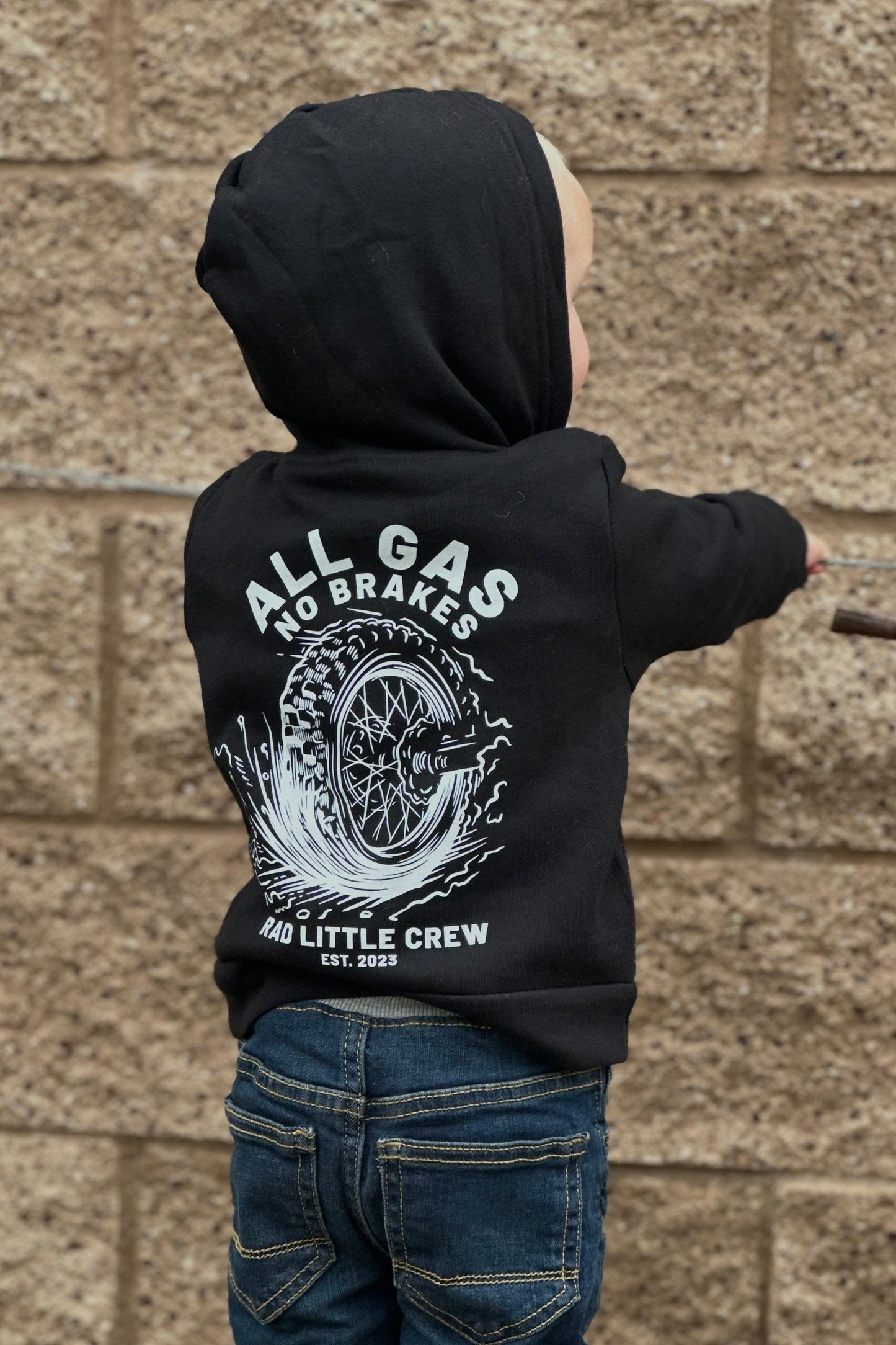 All Gas No Brakes - Black Hoodie