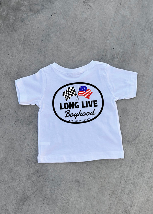 Long Live Boyhood - White